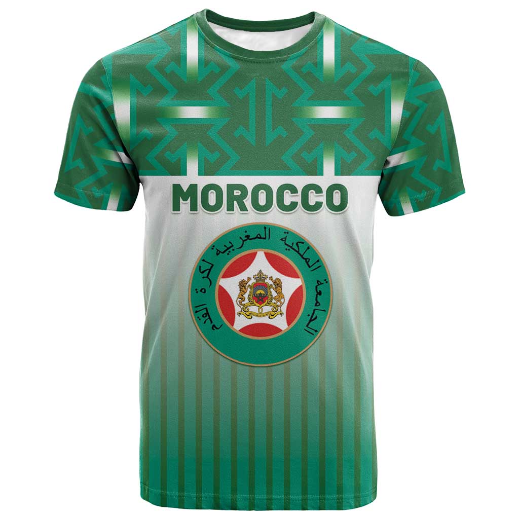 Custom Morocco Football T shirt 1994 Retro Green Version LT05