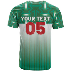 Custom Morocco Football T shirt 1994 Retro Green Version - African Pride