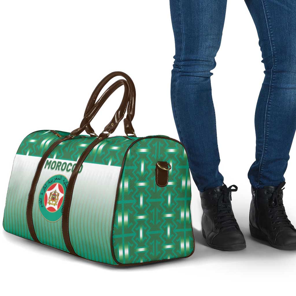 Morocco Football Travel Bag 1994 Retro Green Version - African Pride