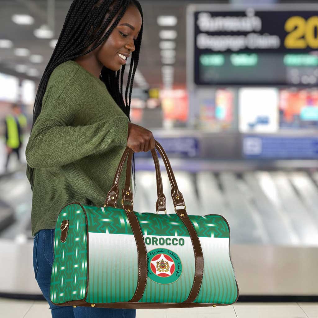 Morocco Football Travel Bag 1994 Retro Green Version - African Pride