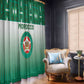 Morocco Football Window Curtain 1994 Retro Green Version - African Pride