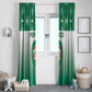 Morocco Football Window Curtain 1994 Retro Green Version - African Pride