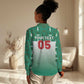 Custom Morocco Football Women Casual Shirt 1994 Retro Green Version - African Pride