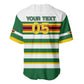 Zimbabwe Rugby Custom Baseball Jersey Sables National Pride