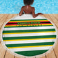 Zimbabwe Rugby Beach Blanket Sables National Pride