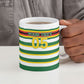 Zimbabwe Rugby Custom Ceramic Mug Sables National Pride