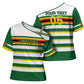 Zimbabwe Rugby Custom Cross Shoulder Shirt Sables National Pride