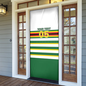 Zimbabwe Rugby Custom Door Cover Sables National Pride