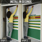 Zimbabwe Rugby Custom Door Cover Sables National Pride