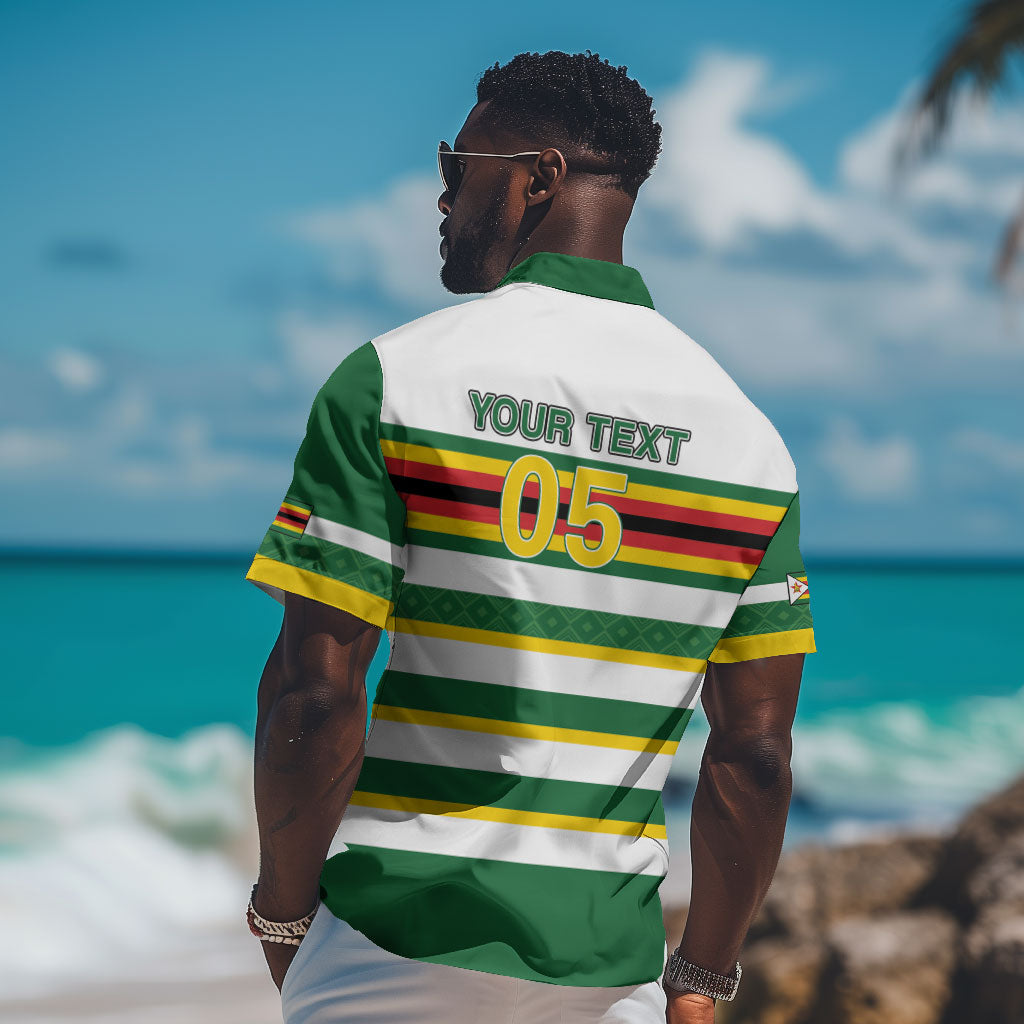Zimbabwe Rugby Custom Hawaiian Shirt Sables National Pride
