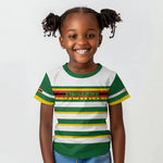 Zimbabwe Rugby Custom Kid T shirt Sables National Pride