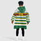 Zimbabwe Rugby Custom Kid Wearable Blanket Hoodie Sables National Pride