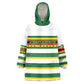 Zimbabwe Rugby Custom Kid Wearable Blanket Hoodie Sables National Pride