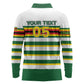 Zimbabwe Rugby Custom Long Sleeve Polo Shirt Sables National Pride