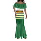 Zimbabwe Rugby Custom Mermaid Dress Sables National Pride