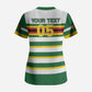 Zimbabwe Rugby Custom Scrub Top Sables National Pride