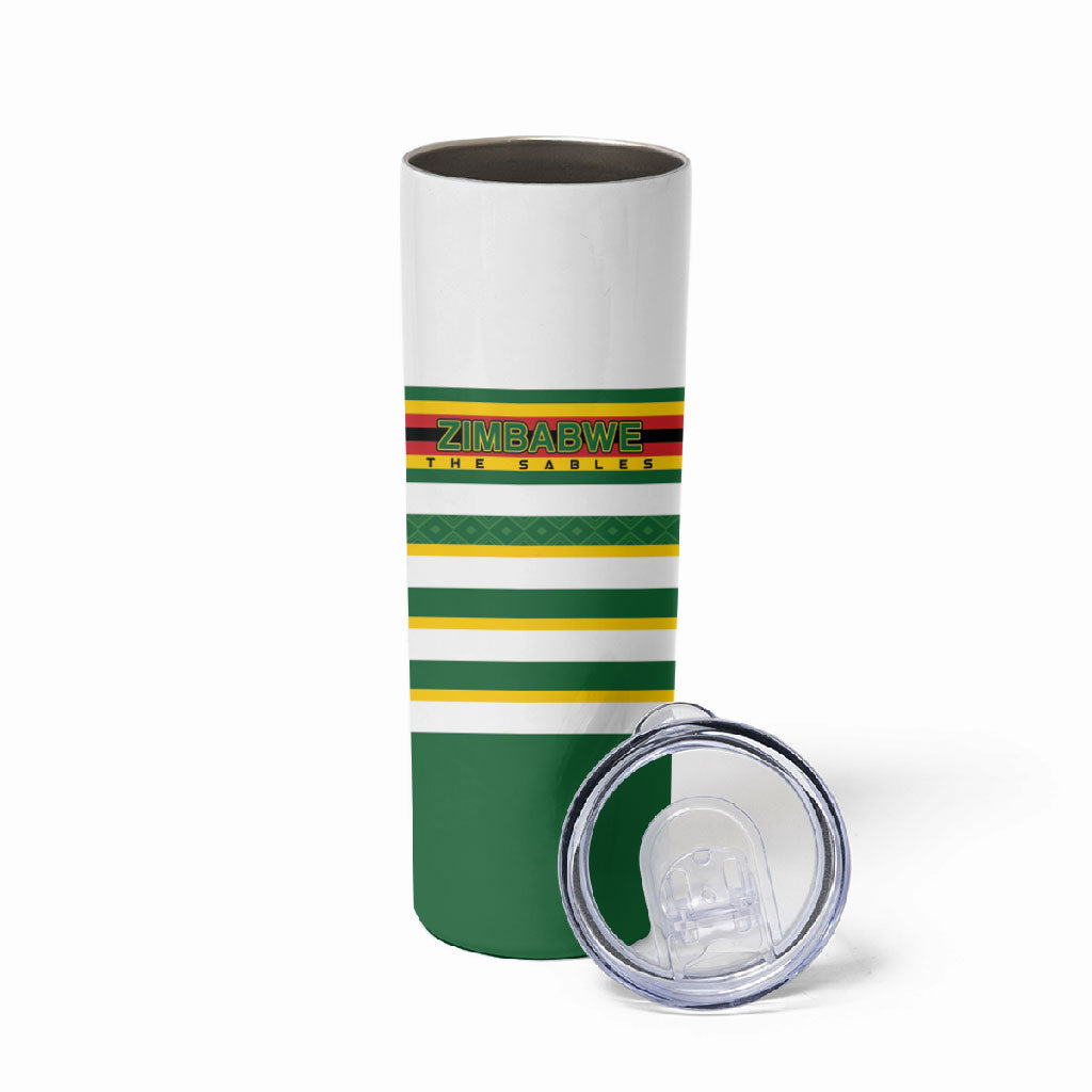 Zimbabwe Rugby Custom Skinny Tumbler Sables National Pride