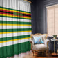 Zimbabwe Rugby Window Curtain Sables National Pride