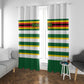 Zimbabwe Rugby Window Curtain Sables National Pride