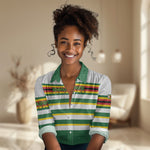 Zimbabwe Rugby Custom Women Casual Shirt Sables National Pride