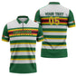 Zimbabwe Rugby Custom Zipper Polo Shirt Sables National Pride