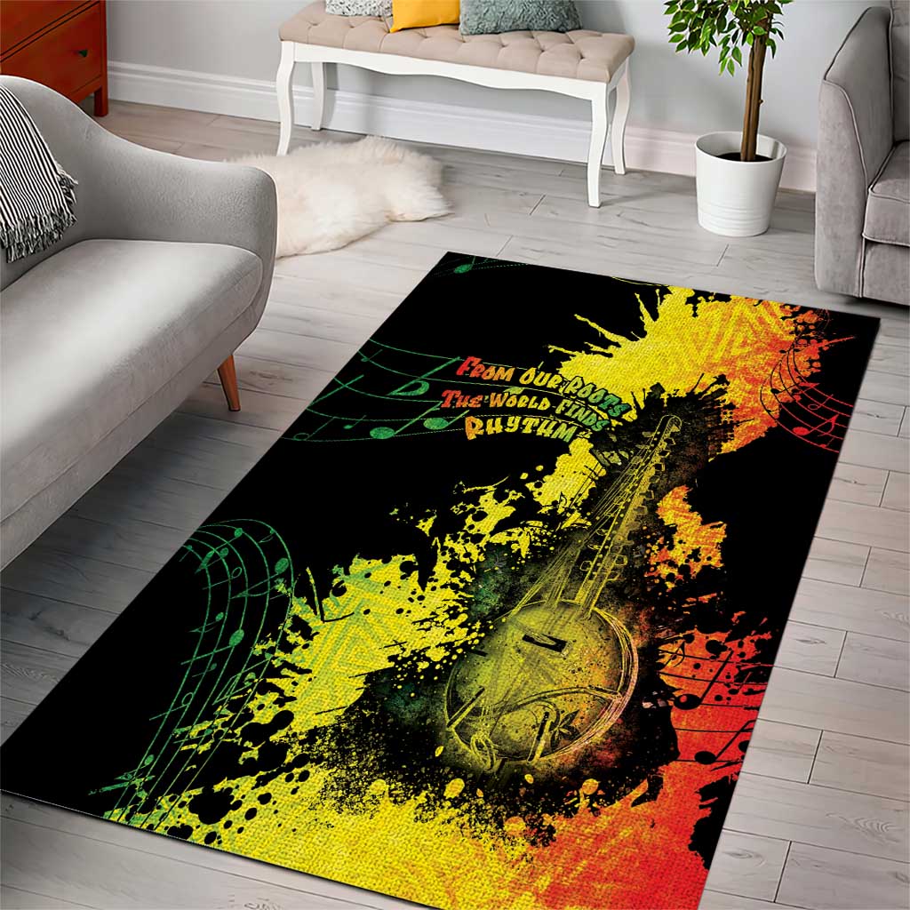 Afro Music Pride Area Rug From Our Roots The World Finds Rhythm - African Pride
