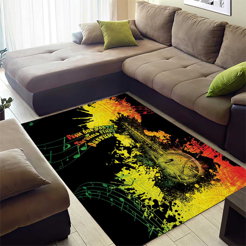 Afro Music Pride Area Rug From Our Roots The World Finds Rhythm - African Pride