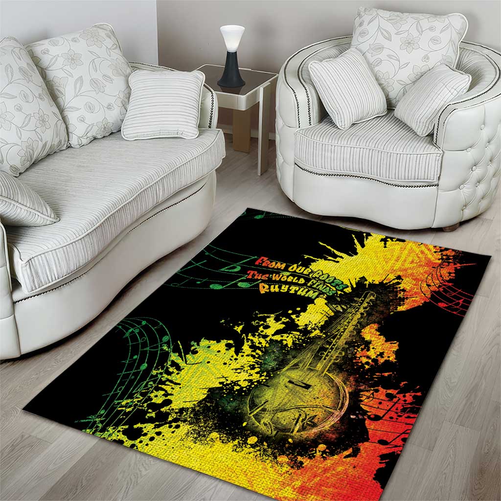Afro Music Pride Area Rug From Our Roots The World Finds Rhythm - African Pride