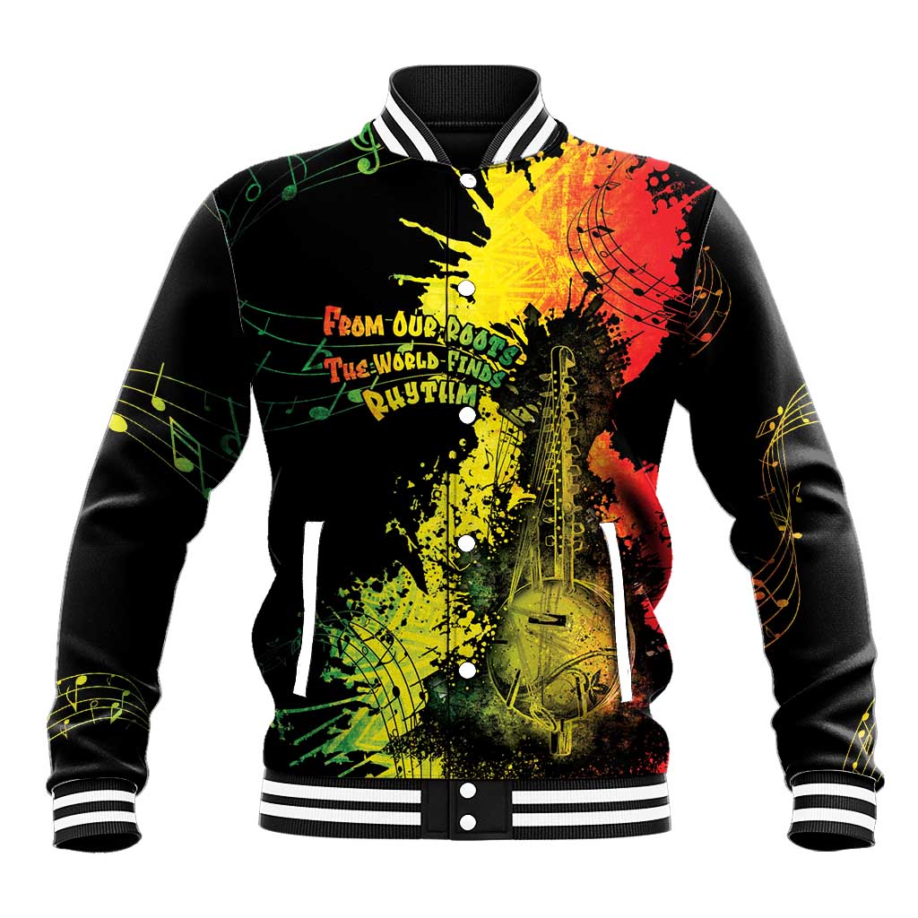 Afro Music Pride Baseball Jacket From Our Roots The World Finds Rhythm - African Pride