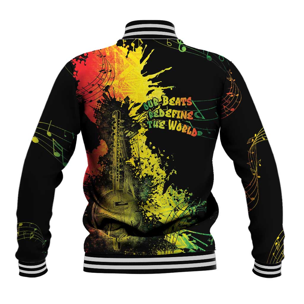 Afro Music Pride Baseball Jacket From Our Roots The World Finds Rhythm - African Pride