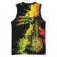 Afro Music Pride Basketball Jersey From Our Roots The World Finds Rhythm - African Pride