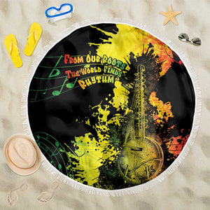 Afro Music Pride Beach Blanket From Our Roots The World Finds Rhythm - African Pride