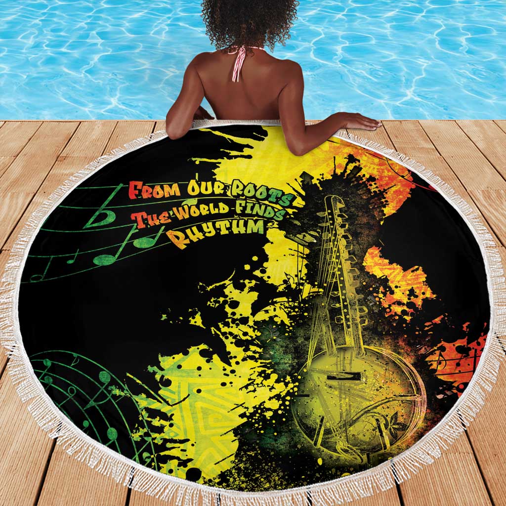 Afro Music Pride Beach Blanket From Our Roots The World Finds Rhythm - African Pride