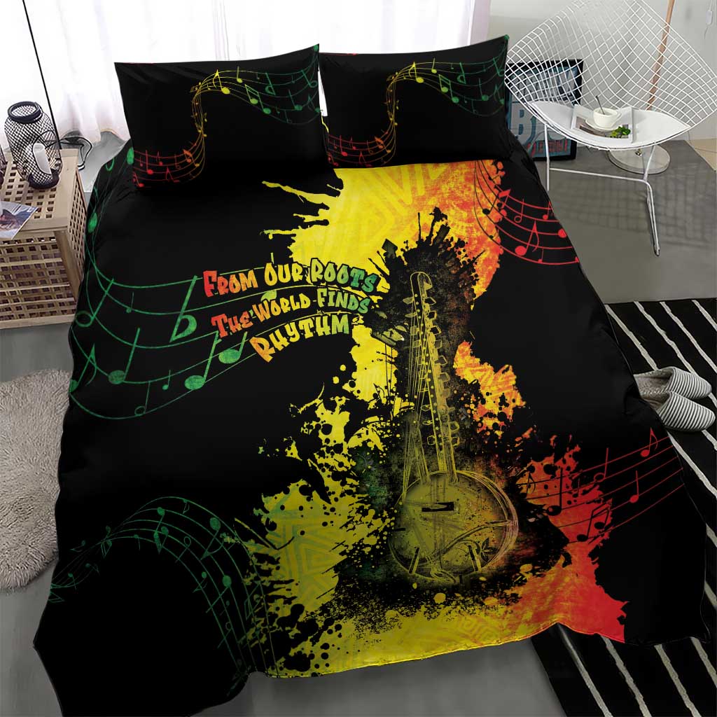 Afro Music Pride Bedding Set From Our Roots The World Finds Rhythm - African Pride