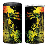 Afro Music Pride 4 in 1 Can Cooler Tumbler From Our Roots The World Finds Rhythm - African Pride