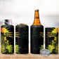 Afro Music Pride 4 in 1 Can Cooler Tumbler From Our Roots The World Finds Rhythm - African Pride