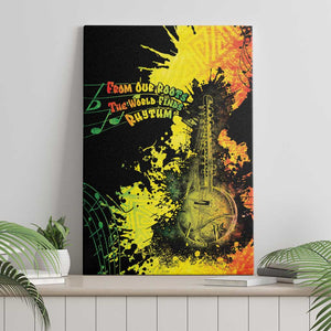 Afro Music Pride Canvas Wall Art From Our Roots The World Finds Rhythm - African Pride