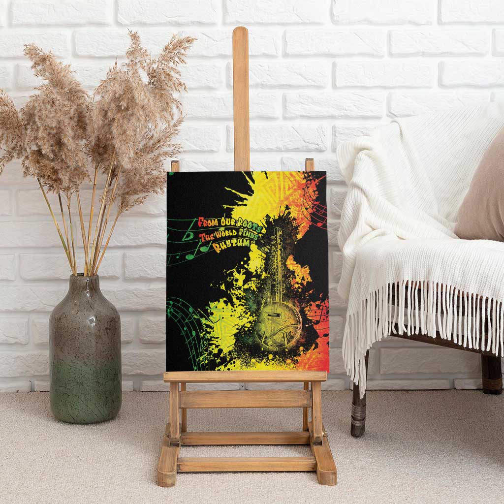Afro Music Pride Canvas Wall Art From Our Roots The World Finds Rhythm - African Pride