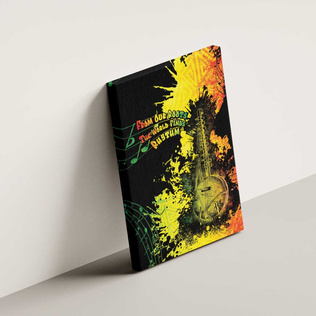 Afro Music Pride Canvas Wall Art From Our Roots The World Finds Rhythm - African Pride
