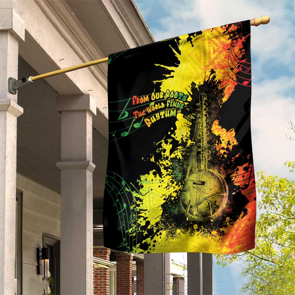 Afro Music Pride Garden Flag From Our Roots The World Finds Rhythm - African Pride