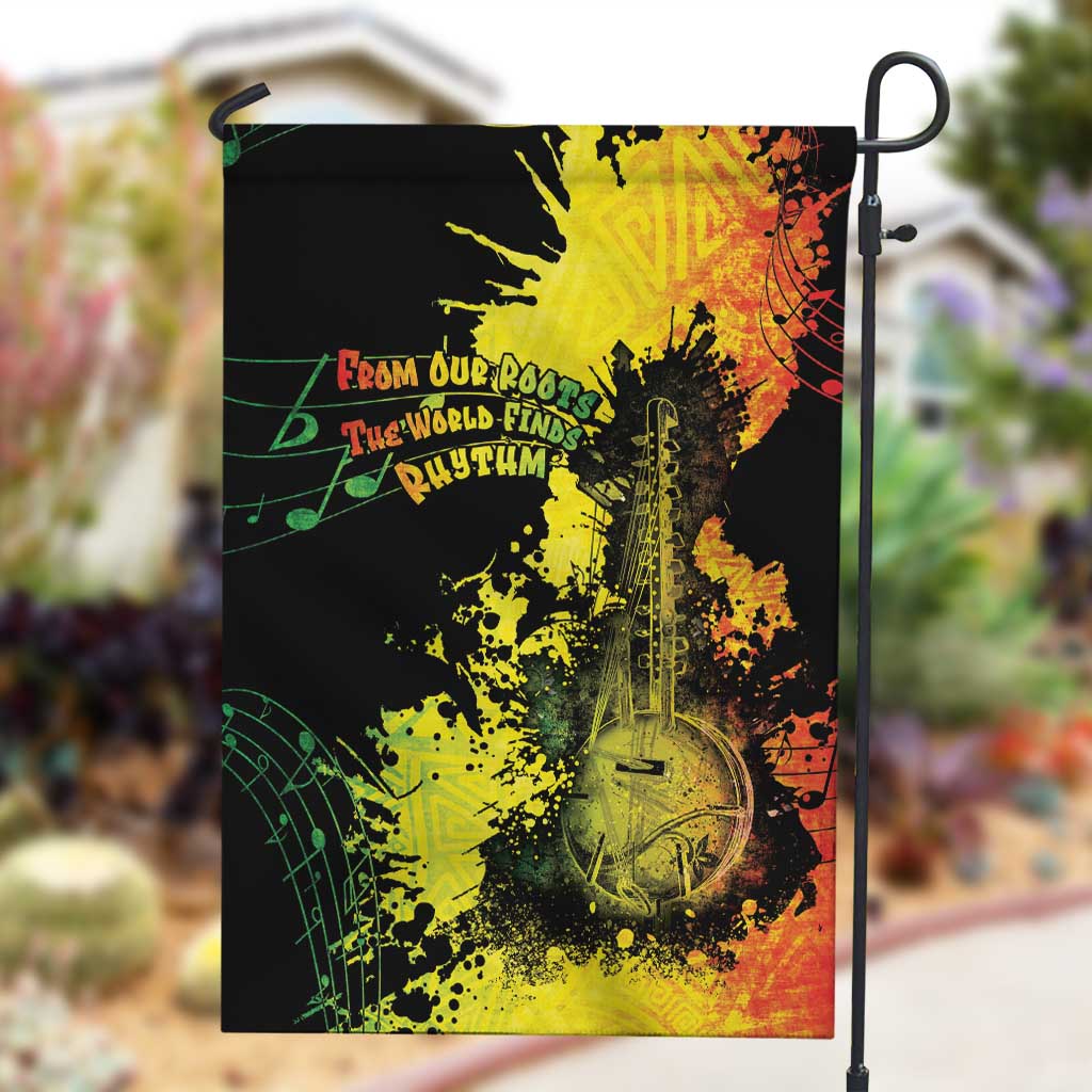 Afro Music Pride Garden Flag From Our Roots The World Finds Rhythm - African Pride