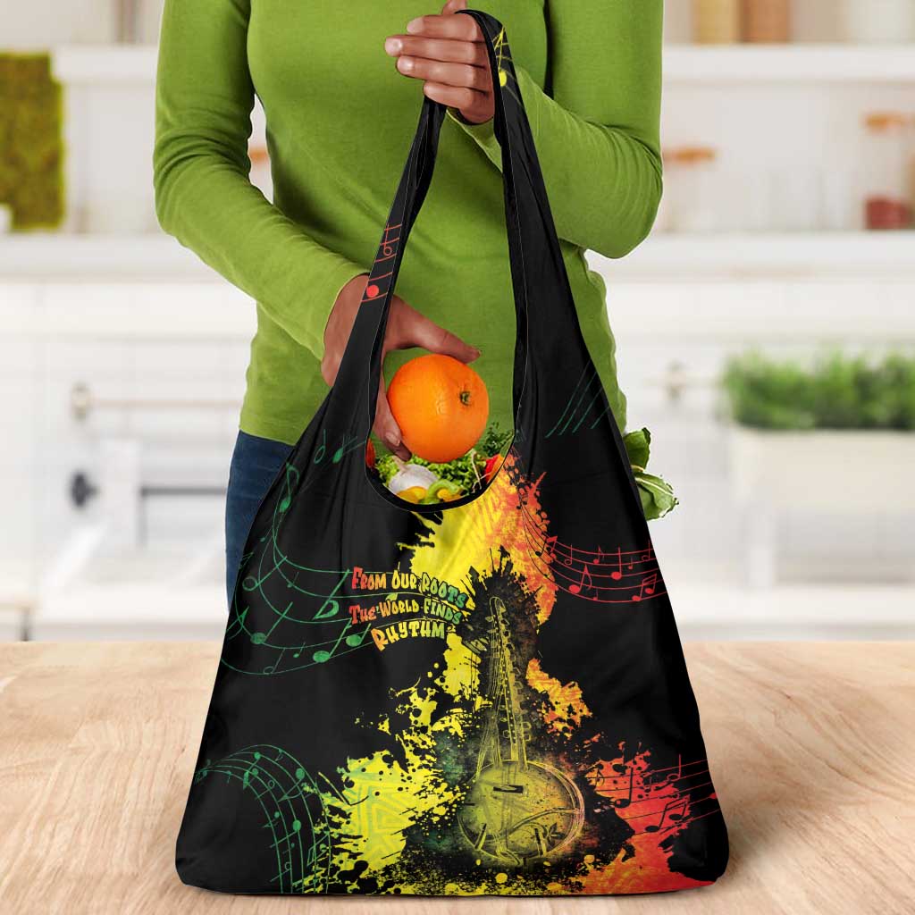 Afro Music Pride Grocery Bag From Our Roots The World Finds Rhythm - African Pride