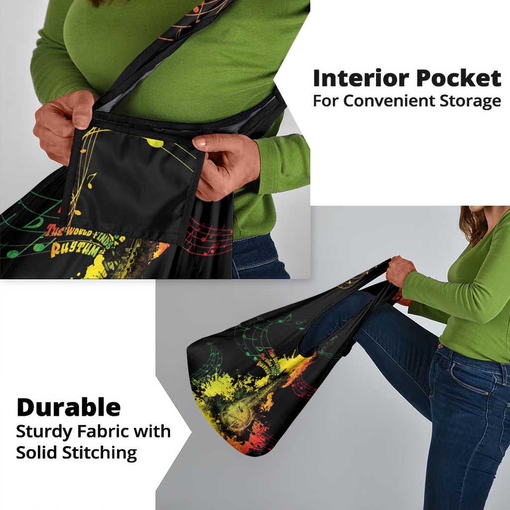 Afro Music Pride Grocery Bag From Our Roots The World Finds Rhythm - African Pride