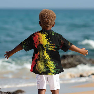 Afro Music Pride Kid Hawaiian Shirt From Our Roots The World Finds Rhythm - African Pride