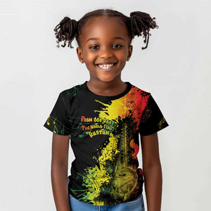 Afro Music Pride Kid T shirt From Our Roots The World Finds Rhythm - African Pride