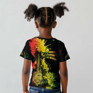 Afro Music Pride Kid T shirt From Our Roots The World Finds Rhythm - African Pride