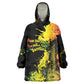 Afro Music Pride Kid Wearable Blanket Hoodie From Our Roots The World Finds Rhythm - African Pride