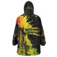 Afro Music Pride Kid Wearable Blanket Hoodie From Our Roots The World Finds Rhythm - African Pride