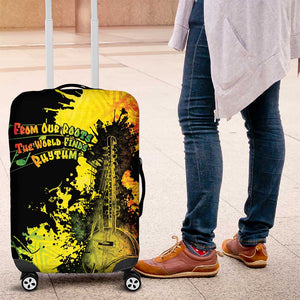 Afro Music Pride Luggage Cover From Our Roots The World Finds Rhythm - African Pride