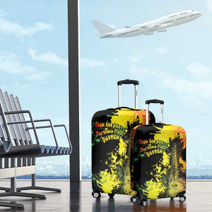 Afro Music Pride Luggage Cover From Our Roots The World Finds Rhythm - African Pride